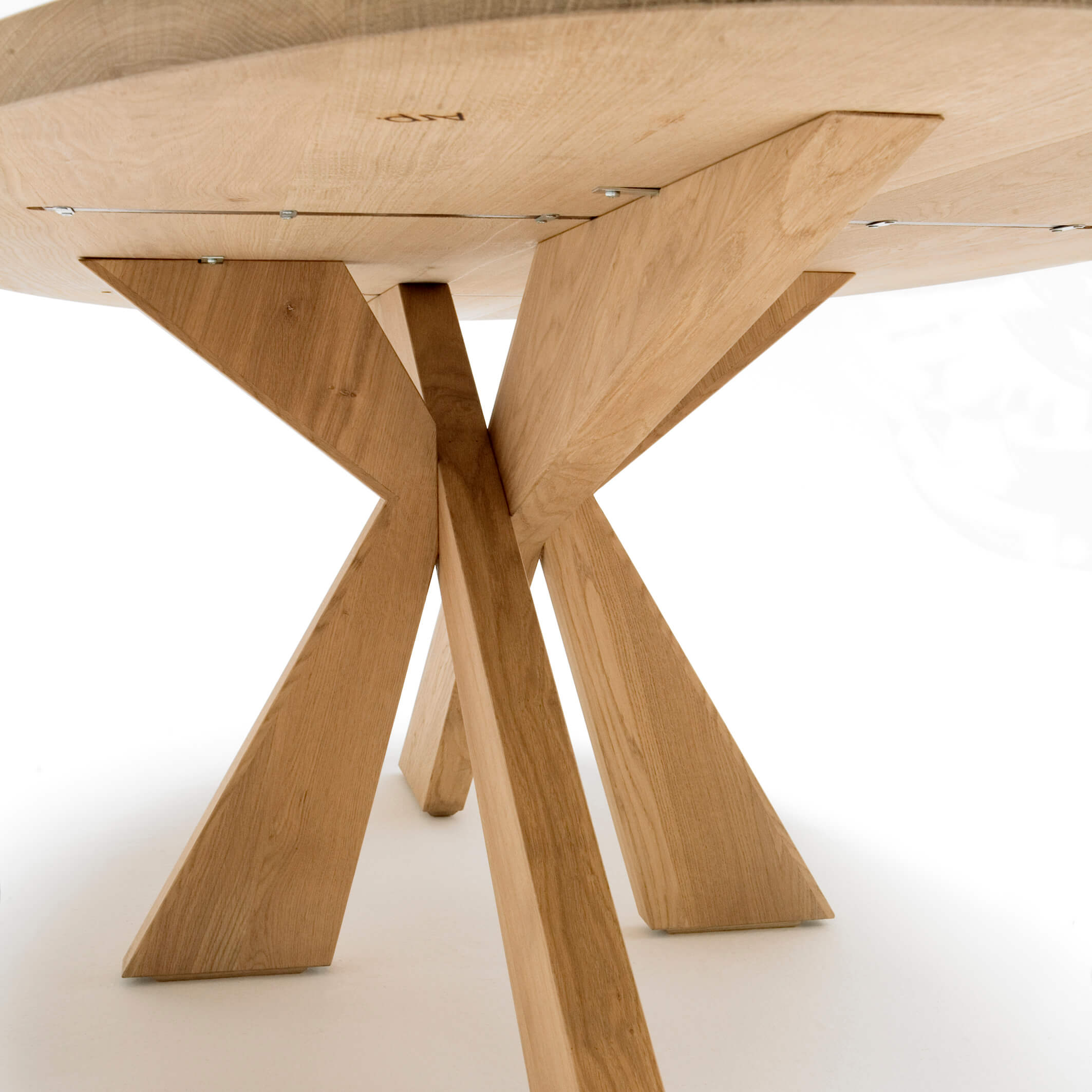 ovale eettafel kruispoot