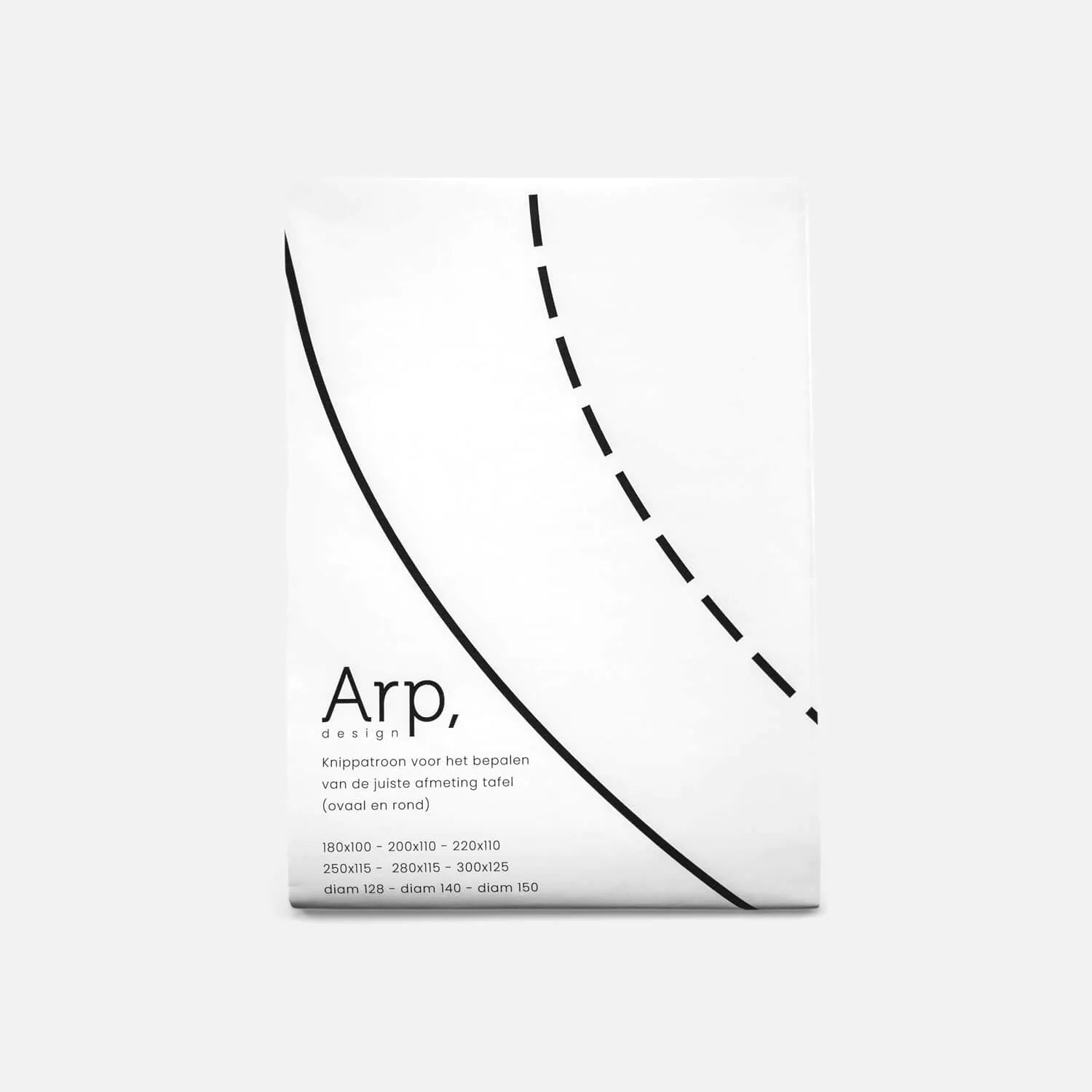 Startpakket met knippatroon - maak de beste keuzes voor jouw tafel | Arp design