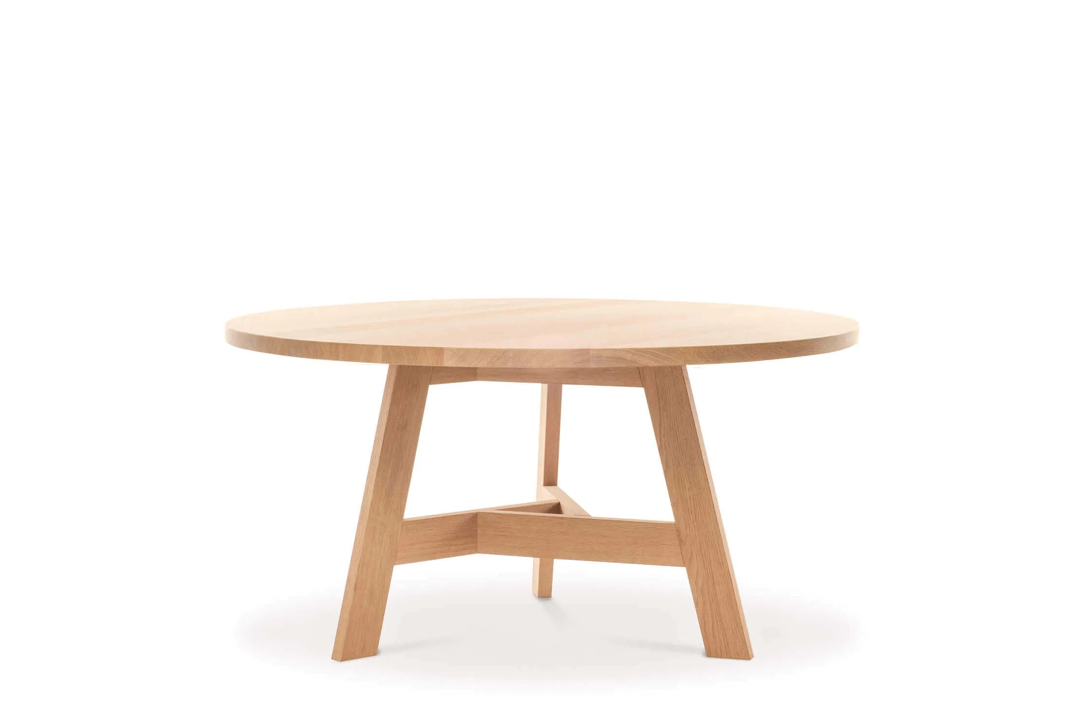 ronde design tafel eiken