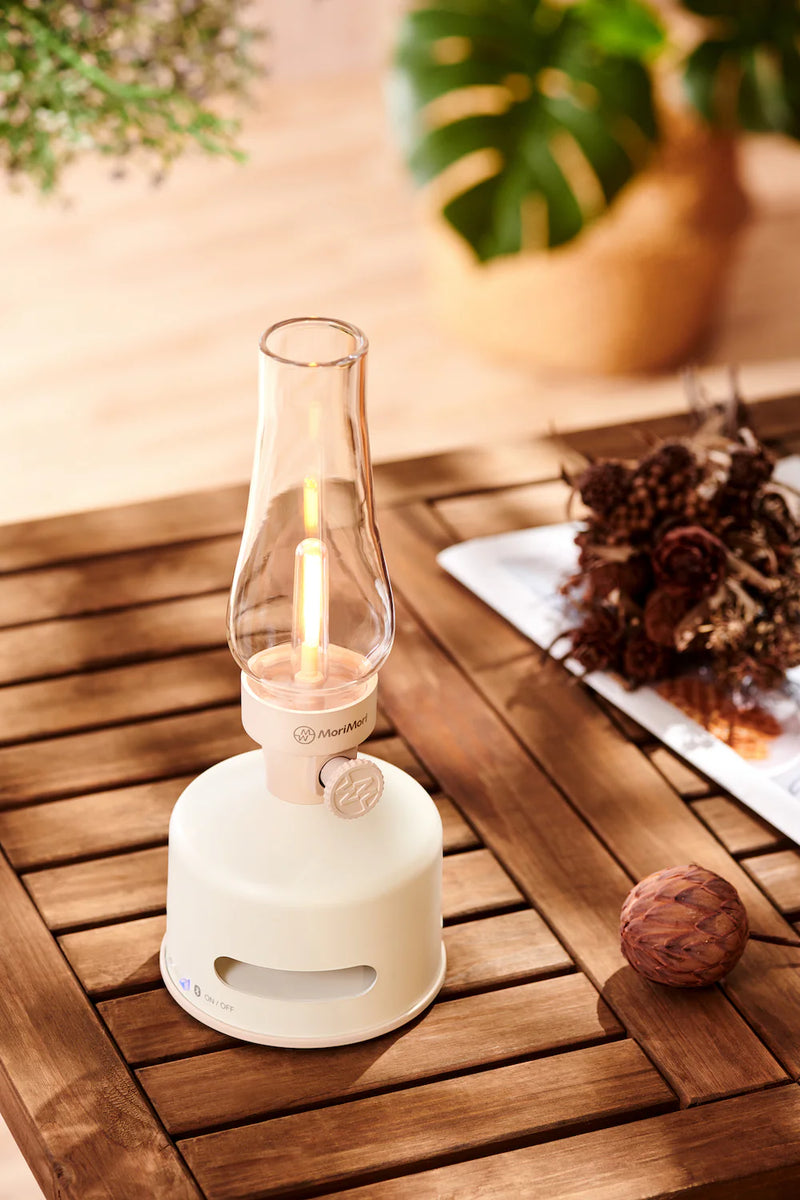 oplaadbare tafellamp pearl white mori mori
