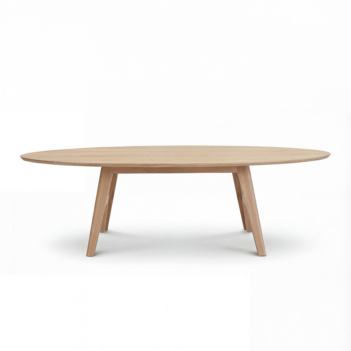 Ovale design tafel eiken - A-legs