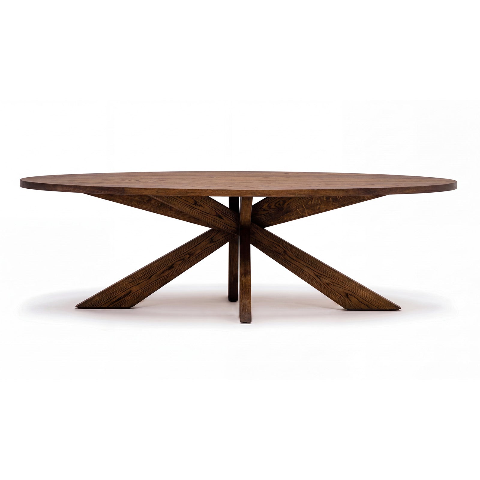 Ovale design tafel eiken - Longlegs