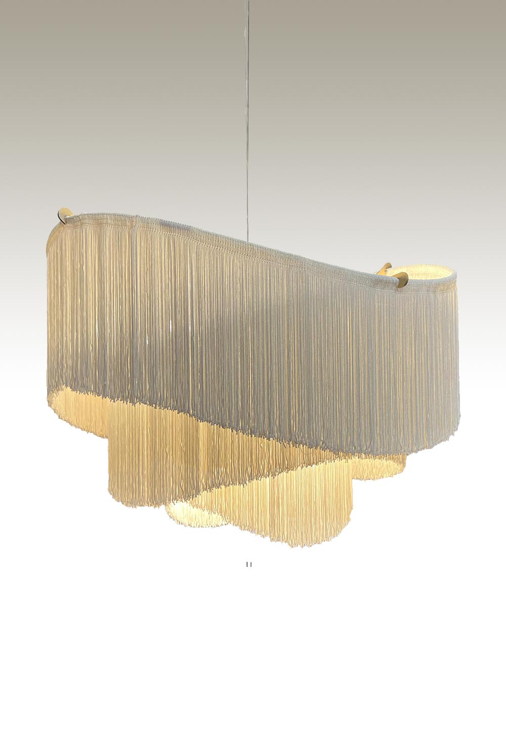 Design hanglamp textiel wit - frauMaier Maya