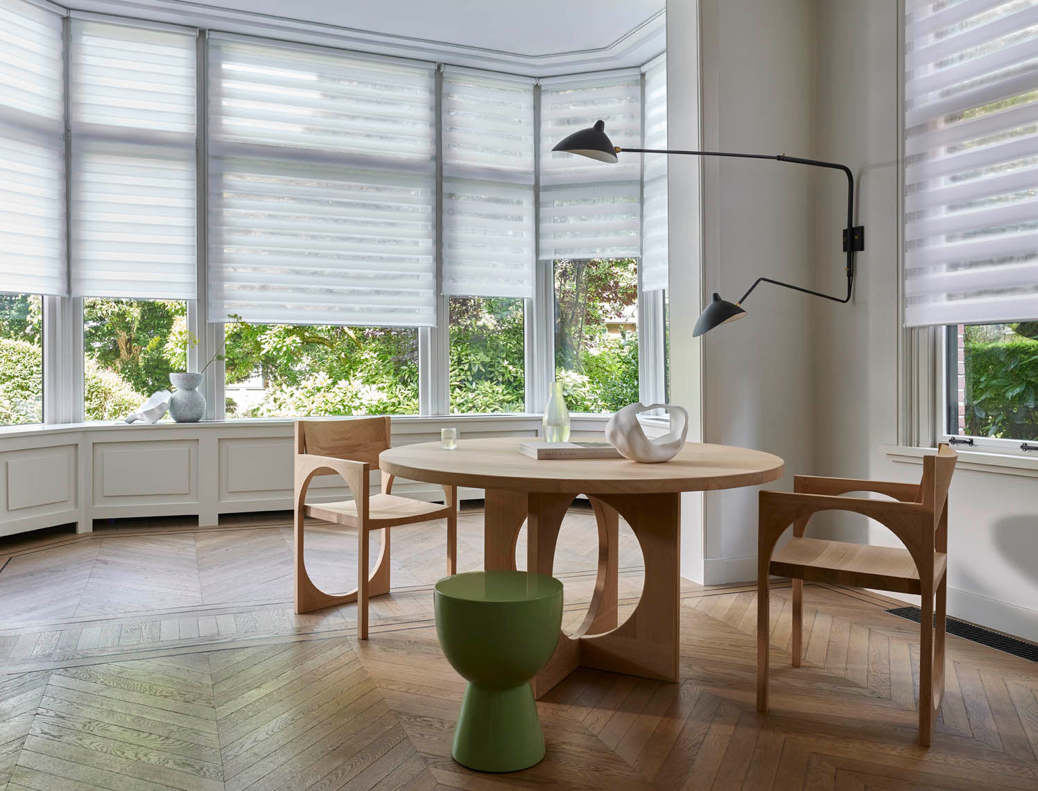 Ronde design tafel eiken - Pupil