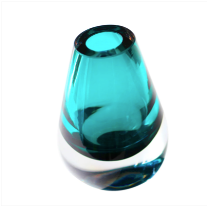 Drop Vase Turquoise- Cloudnola