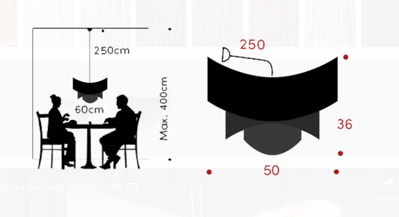 Design hanglamp textiel champagne - frauMaier Maya