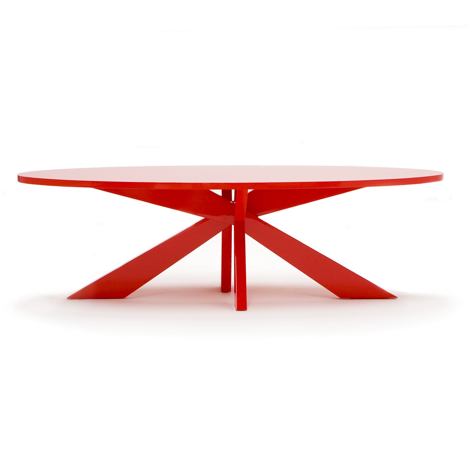 Ovale design tafel eiken - Longlegs