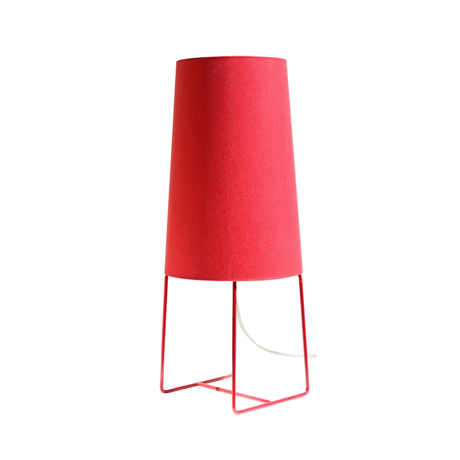 design tafellamp rood