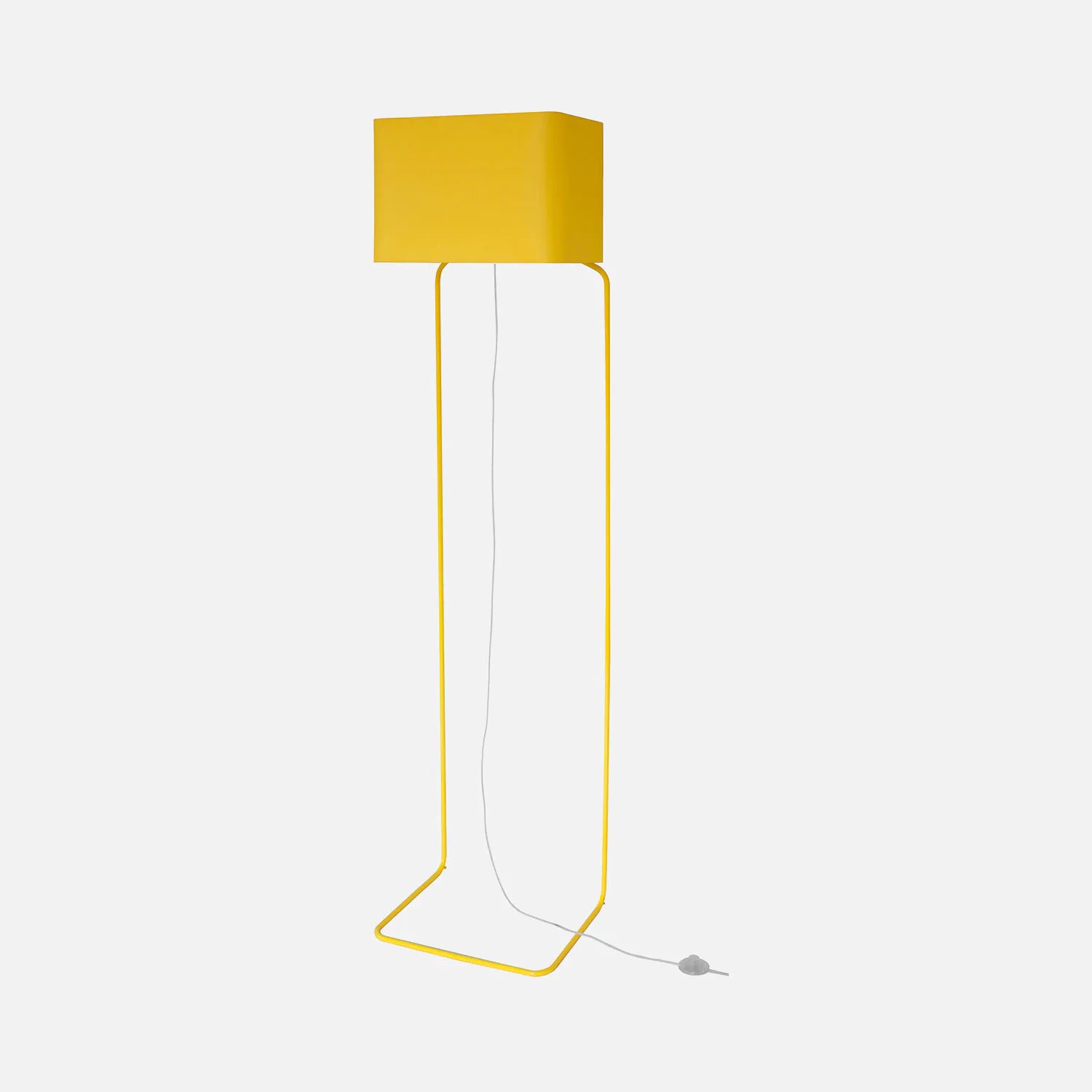 design vloerlamp geel