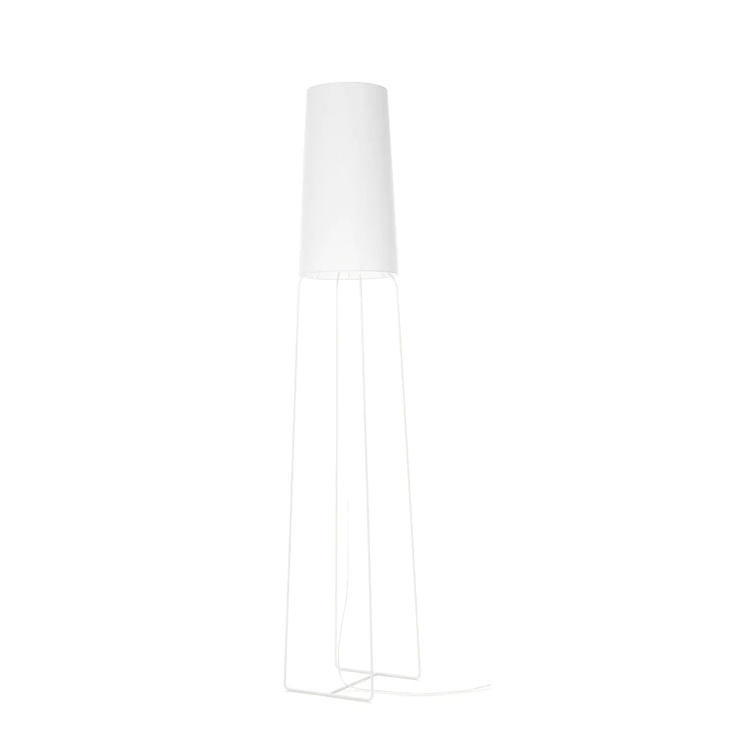 design vloerlamp wit