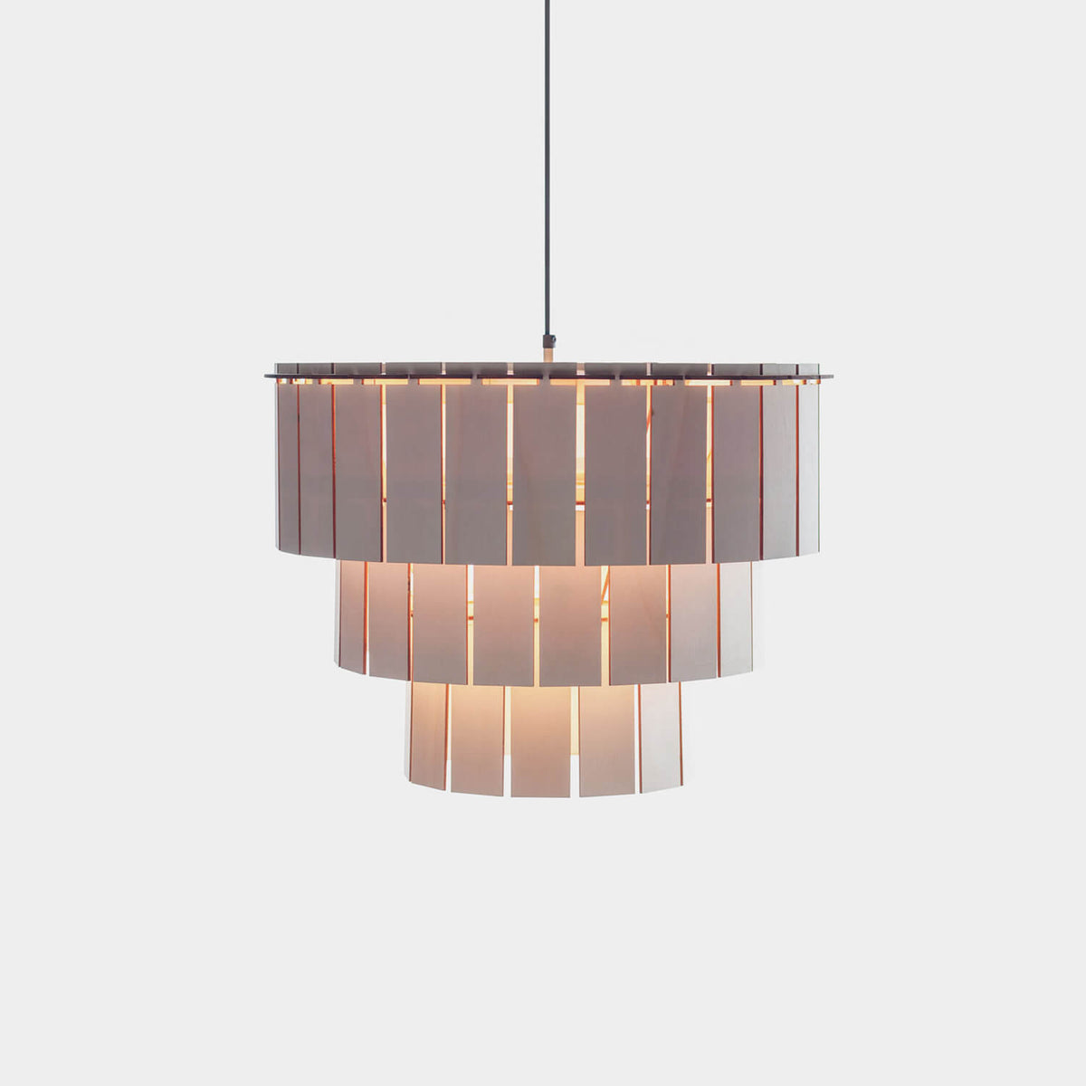 houten design hanglamp populierenplex