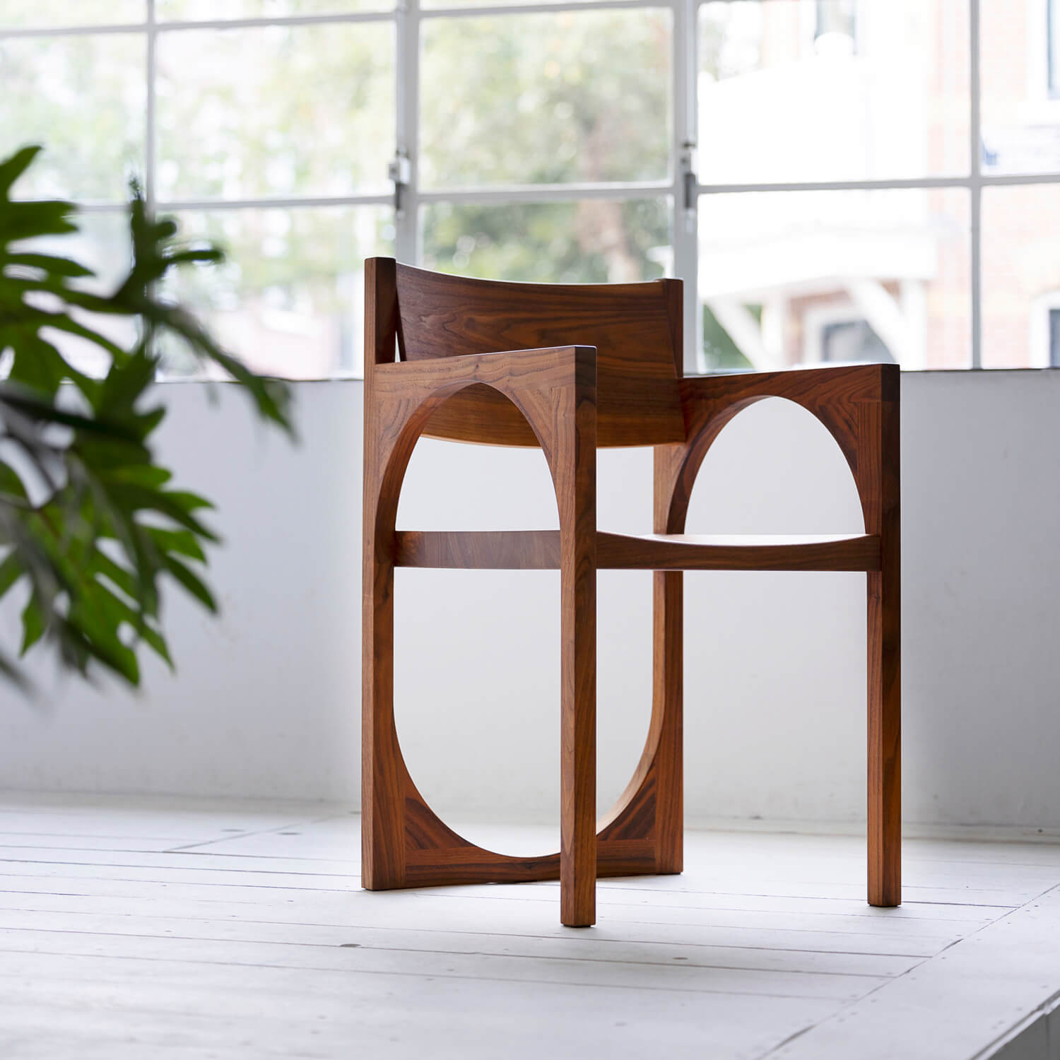 design stoel noten