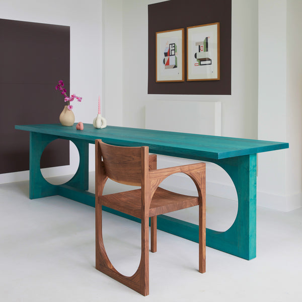 rechthoekige design tafel eiken