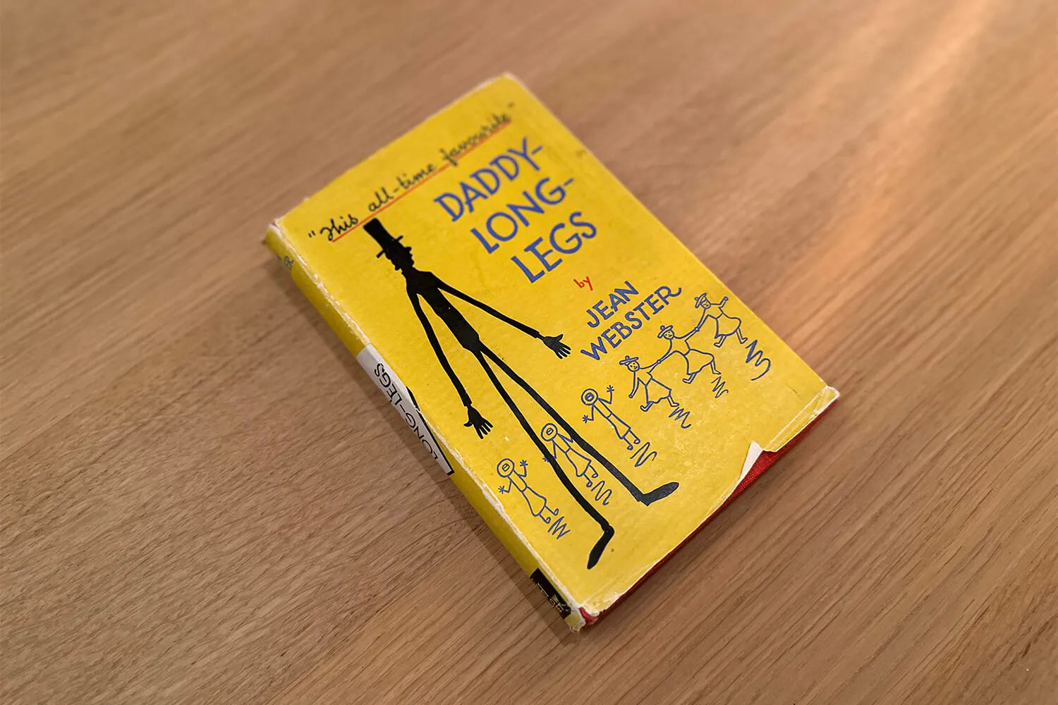 ovale design eettafel eiken boek daddy longlegs