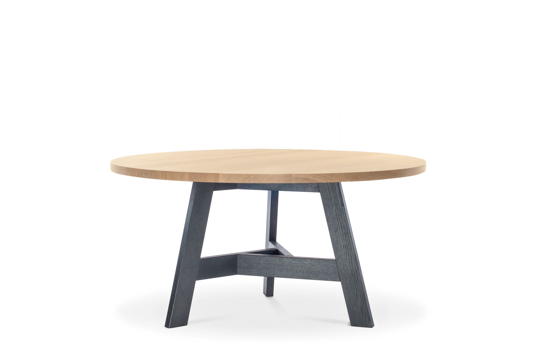 ronde tafel triround classic zwarte poot arp design