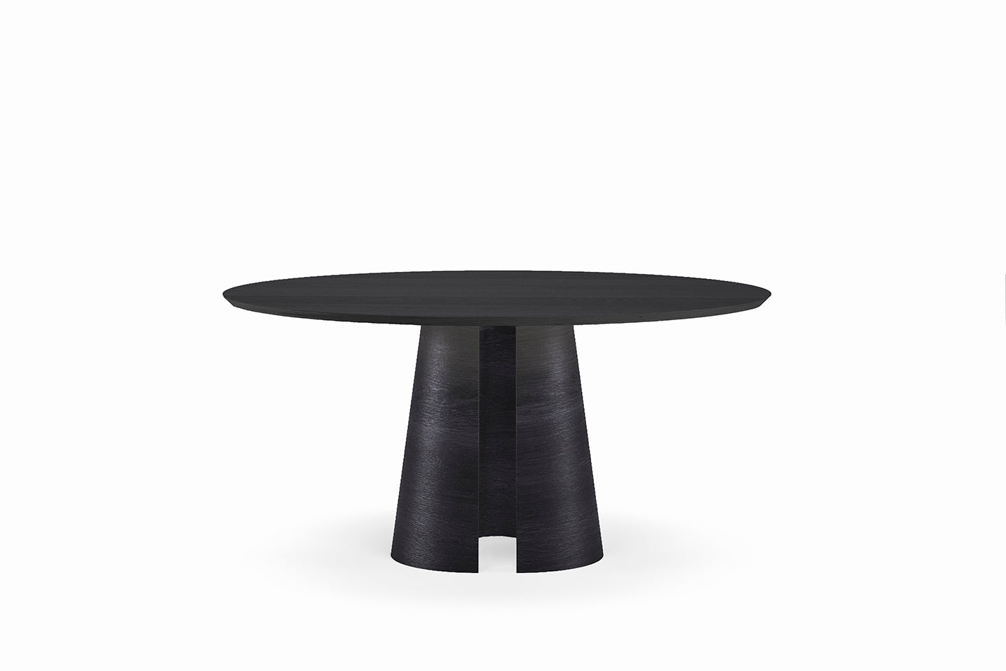 ronde tafel scalup zwart loods5 arp design